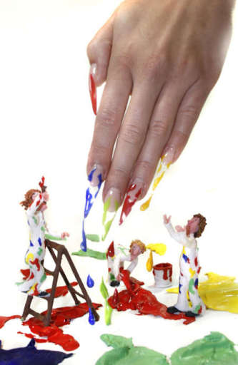 GEL &amp; ACRYLIC NAILS + NAIL ART