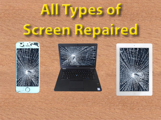 All types of screens fitted
