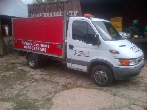 TH Removals Clearance Van