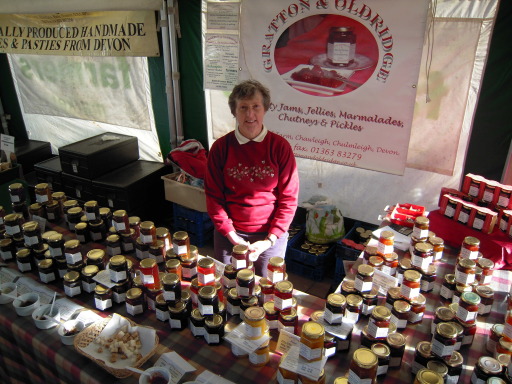 Chris at Exeter Farmers' Market every Thursday
