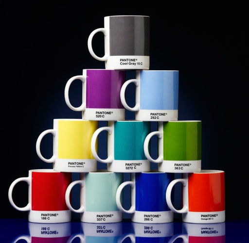 Pantone Mugs at Mollie &amp; Fred