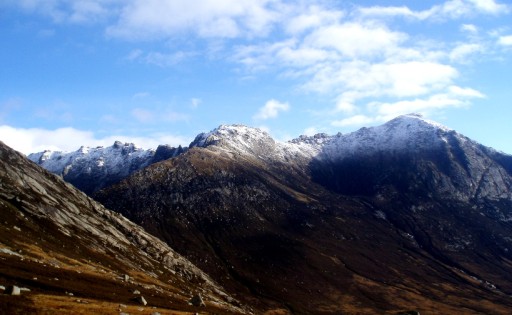 Goatfell on a cold Autumn day