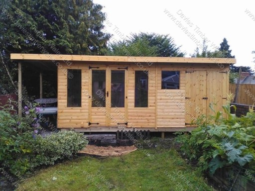 Summer House, Decking, Fencing