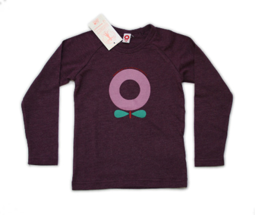 Katvig Violet Big Apple long sleeved t shirt
