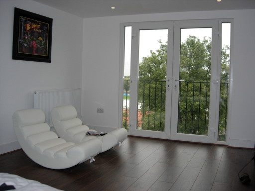 Loft Conversion, Bedroom, Woodfloor, Balcony