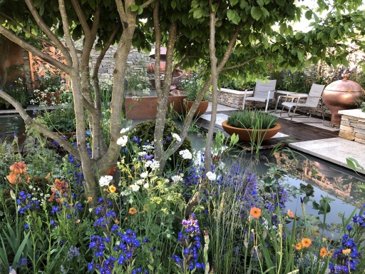 Chelsea Flower Show 2018 Silent pool gin garden