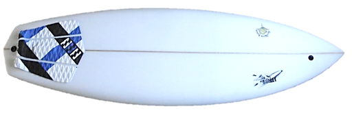The bullet shortboard surfboard