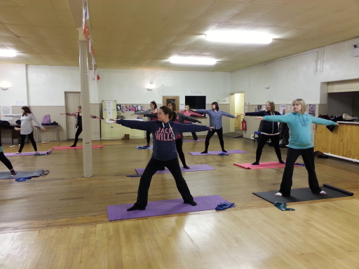 Pregnancy Warrior Yoga Pose - Ante Natal