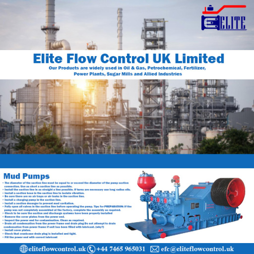 Mud Pumps supplier in uk