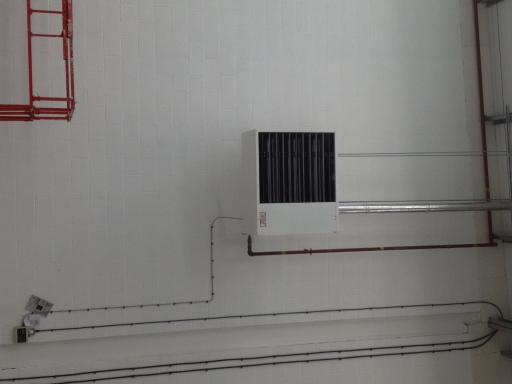 Warm Air Heating for Factory Heating