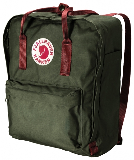 Fjallraven Kanken Backpack ox red forest green