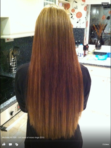 20 inch micro rings 3/4 head ??210