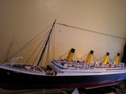 This is the latest limited edition RMS Titanic to roll off the slipway.