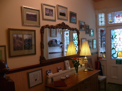 Welcome to the Alamah Guest House, Harrogate - receptiion area