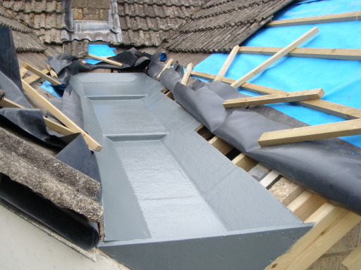 Fibreglass Valley Gutter Lining Cardiff