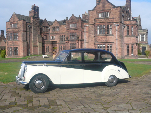Princess vanden plas outside thornton manor