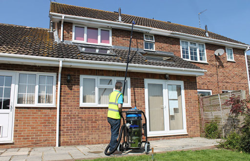 SkyVac Gutter Cleaning
