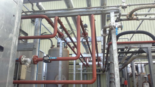 Sigma Aldrich Chemical work new pipe work installation December 2011