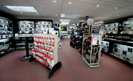 Inside Peter Rogers Photographic.