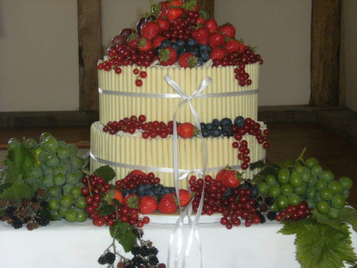 Chocolate wedding or birthday cake
