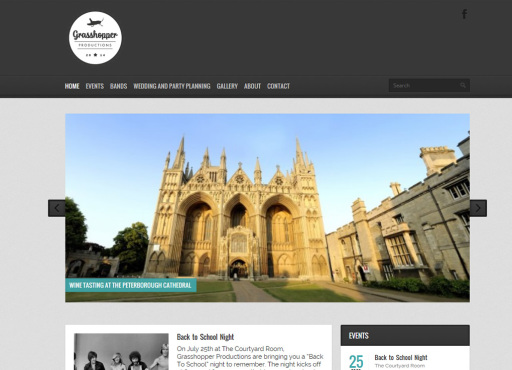 Grasshopper Productions - Peterborough Events