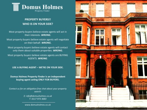 Use a property buying agent - we are on your side!