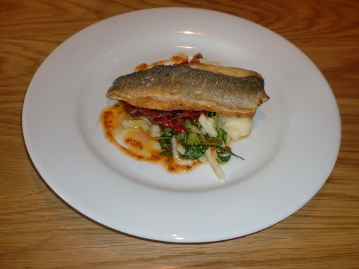 One of the gorgeous dishes at Kingarroch at The Byre!