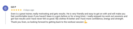 Gill P - Google Review