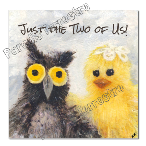 Greeting card -Just the two of us