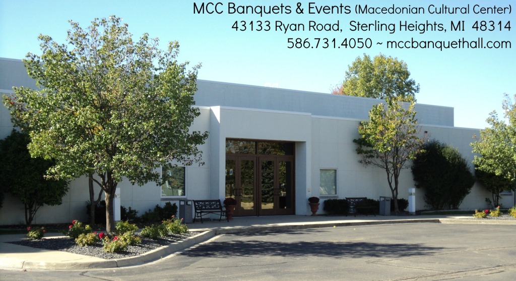 MCC Banquets & Events (Macedonian Cultural Center) 43133 Ryan Rd