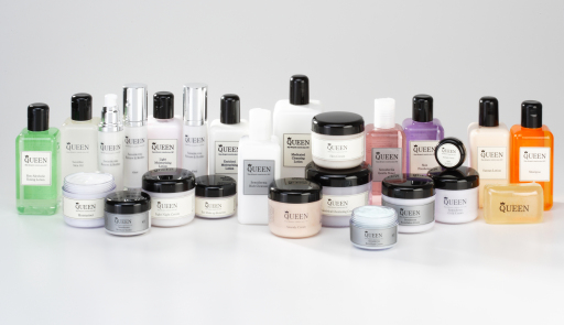 The Queen range of skincare for sensitive skin