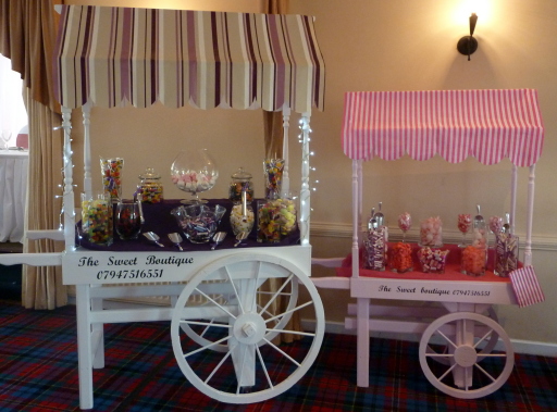beautiful candy carts to hire in ayrshire glasgow and central scotland