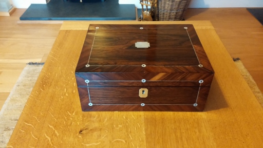 Restored Rosewood box.