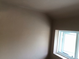 Skimmed out bedroom 