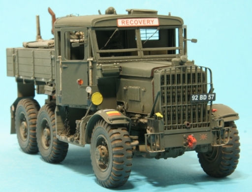 An example of our 1/35th scale SCAMMELL EXPLORER kit