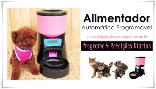 Pet Feeder - Alimentador Program�vel para C�es e Gatos