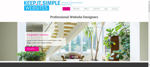 Websites designed for B&amp;B's, Holiday Homes, Hotels and Guest Houses