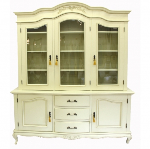 French Style Dresser Sideboard Cabinet in Ivory