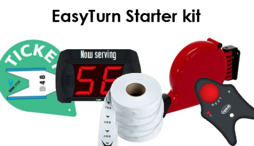 Easy Turn Queueing System Starter Kit