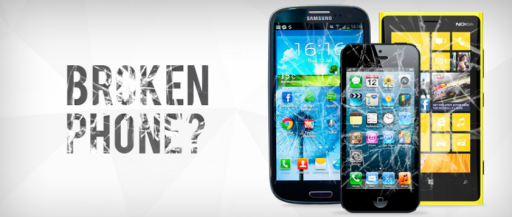 Broken iPhone Repair Screen