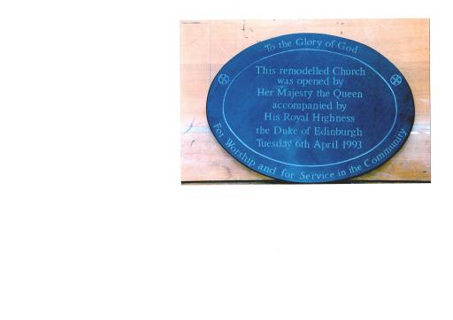 Commemorative Plaques