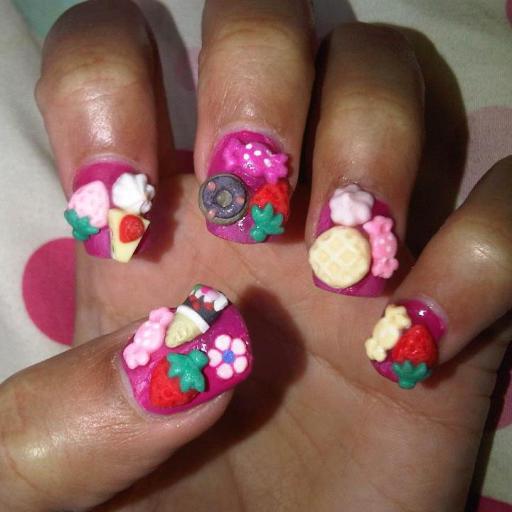 CandyLand Nails created by ME.