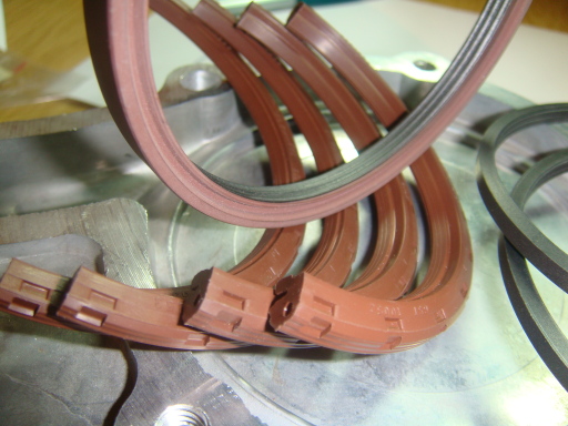 Rear Main seals custom-designed to replace obsolete rope seals