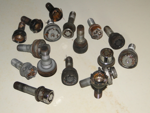 Locking wheel nut removal service - ( Lock nut removal)
