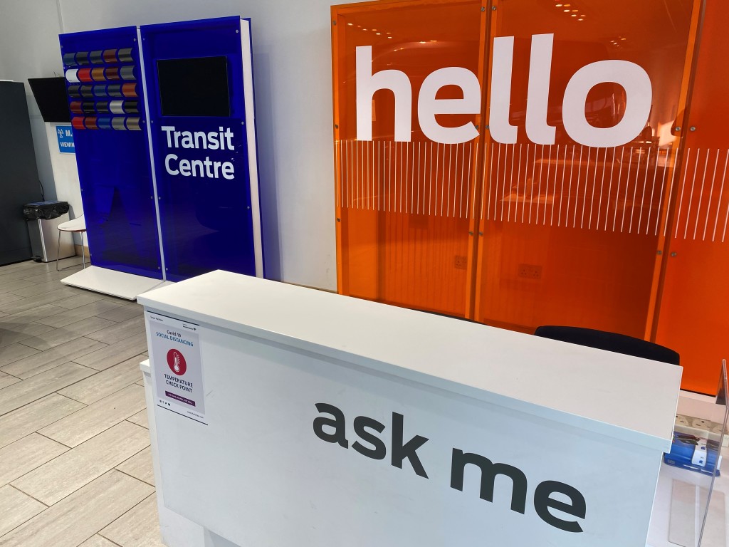 evans halshaw van centre