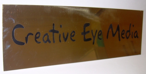 Laser Engraving Sign