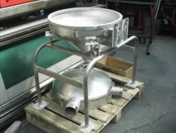 stainless steel mixing vessel lid