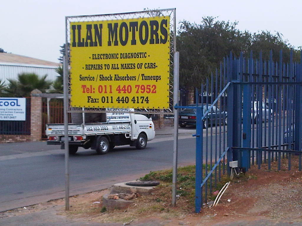 Ilan Motors cc. 51 11th Road, Kew, Gauteng, 2090