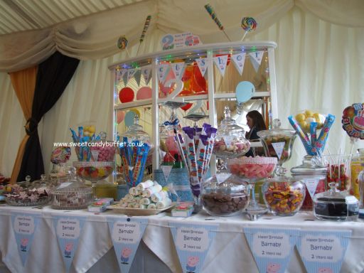 Peppa Pig birthday sweets table cart Doncaster