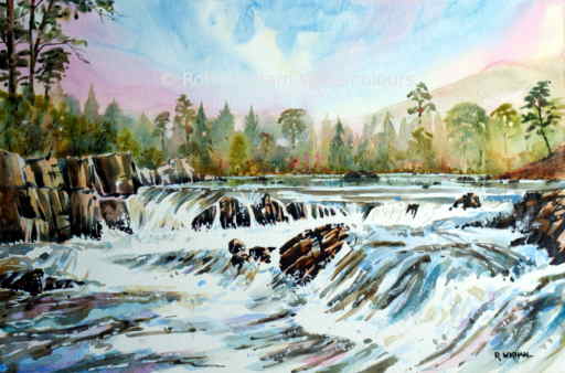 Falls on the River Affric